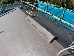 屋根葺きかえ工事